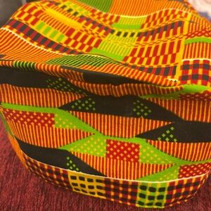 ❌SOLD❌African kente patterned hat (Unisex)
